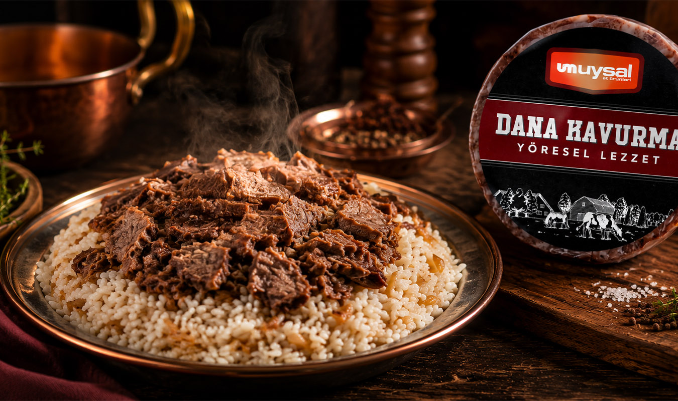 Tereyağlı Dana Kavurma Pilavı